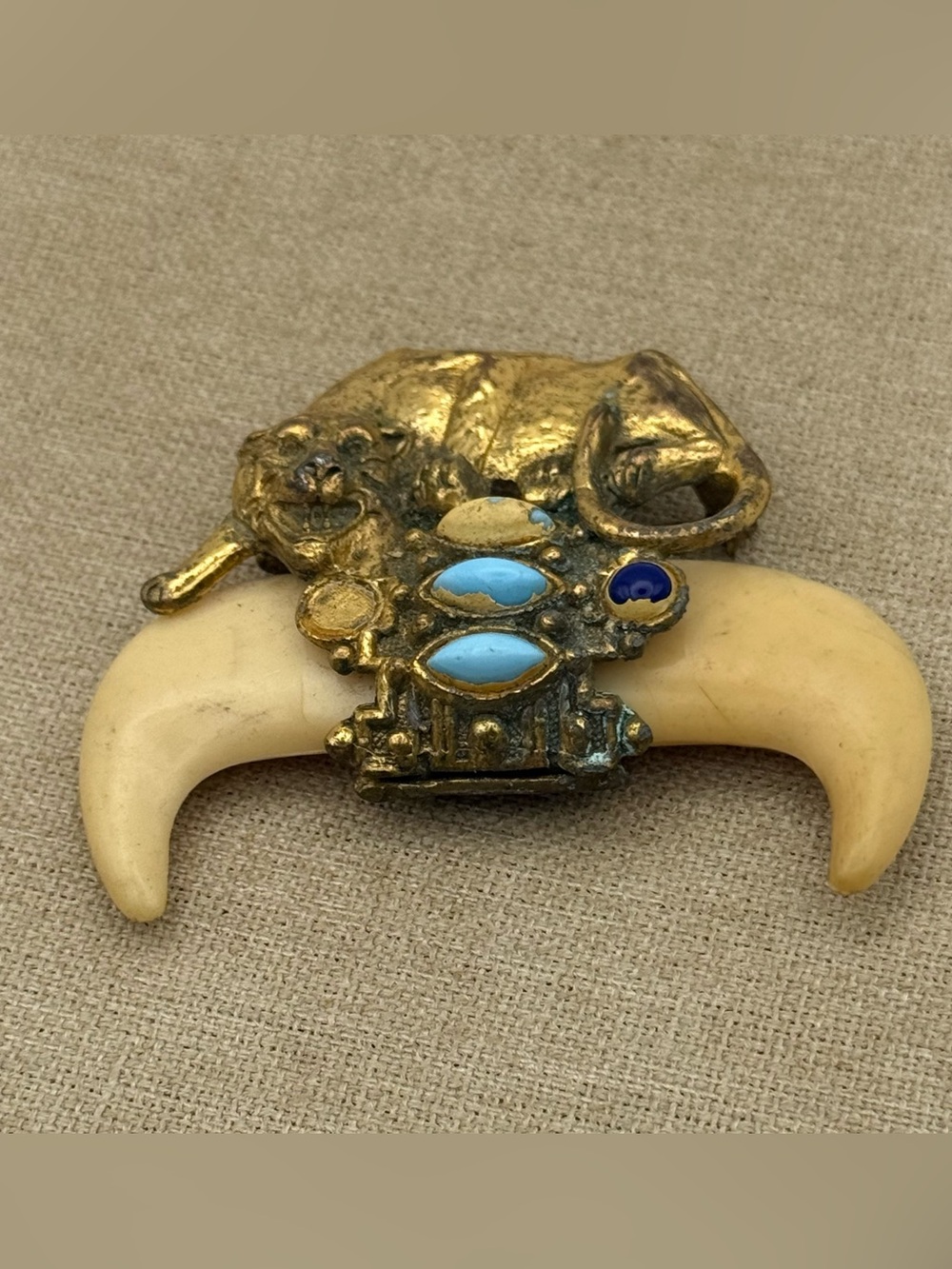 Vintage Alexander Kord  jungle book brooch